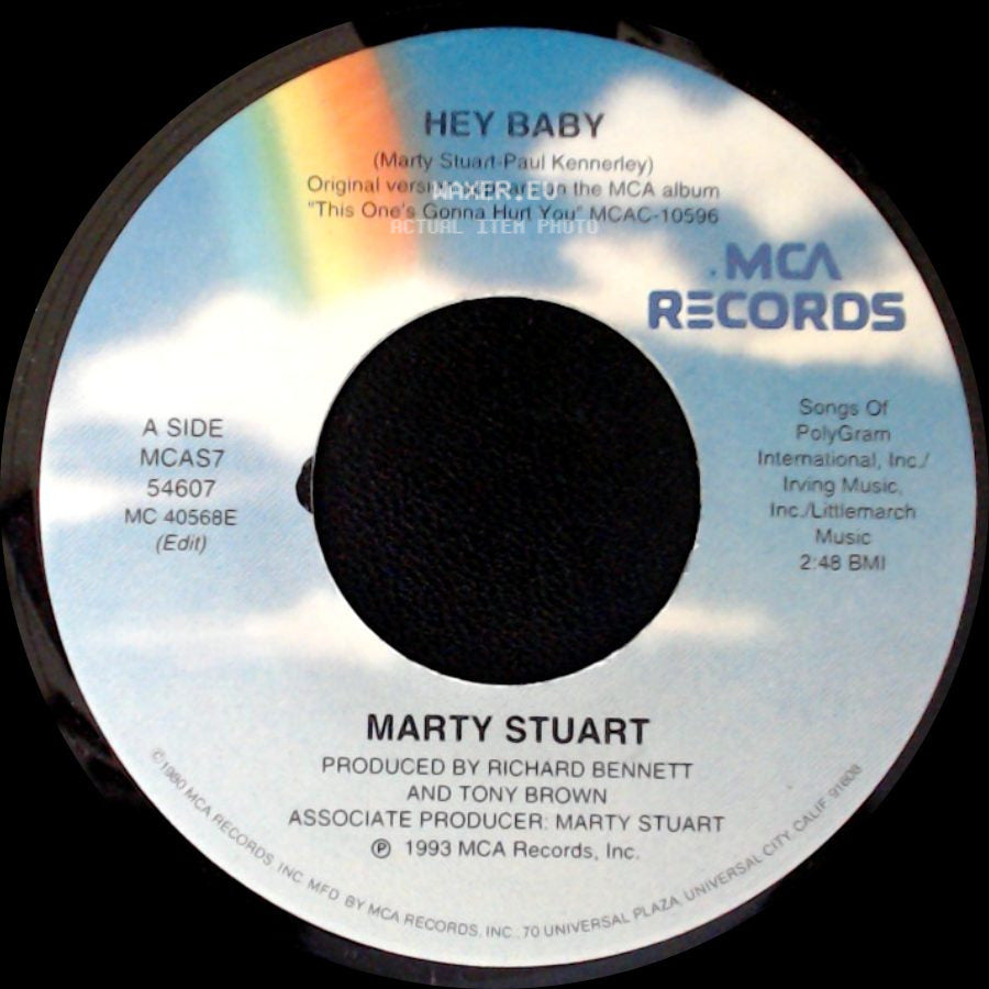 Marty Stuart - Hey Baby / Down Home side A