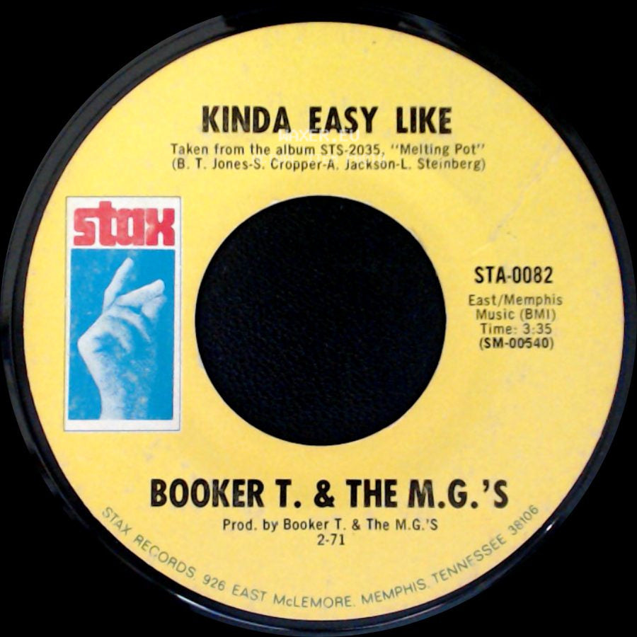 Booker T. & The M.G.'s - Kinda Easy Like / Melting Pot side A