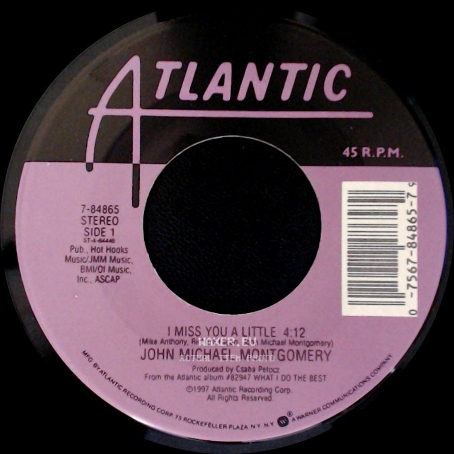 John Michael Montgomery - I Miss You A Little / Cloud 8 3:48 side A