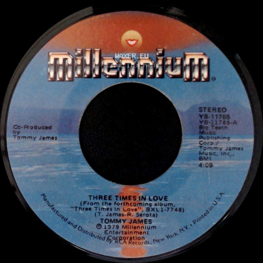 Tommy James - Three Times In Love / I Just Wanna Play The Music side A