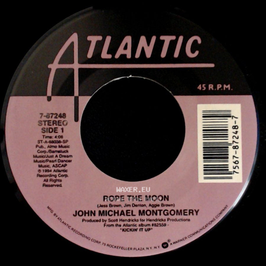 John Michael Montgomery - Rope The Moon / Friday At Five side A
