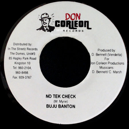 Buju Banton - Mad Guitar / No Tek Check side B