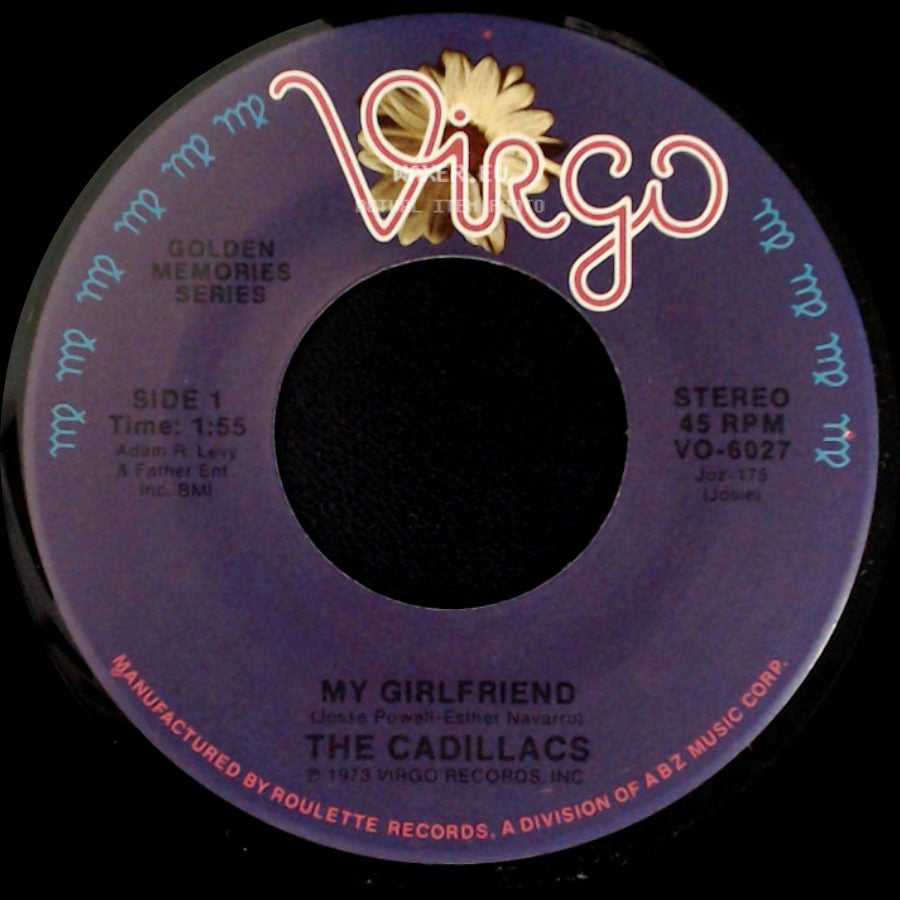 The Cadillacs - My Girlfriend / Gloria side A