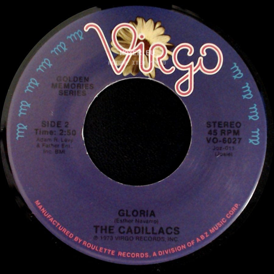 The Cadillacs - My Girlfriend / Gloria side B