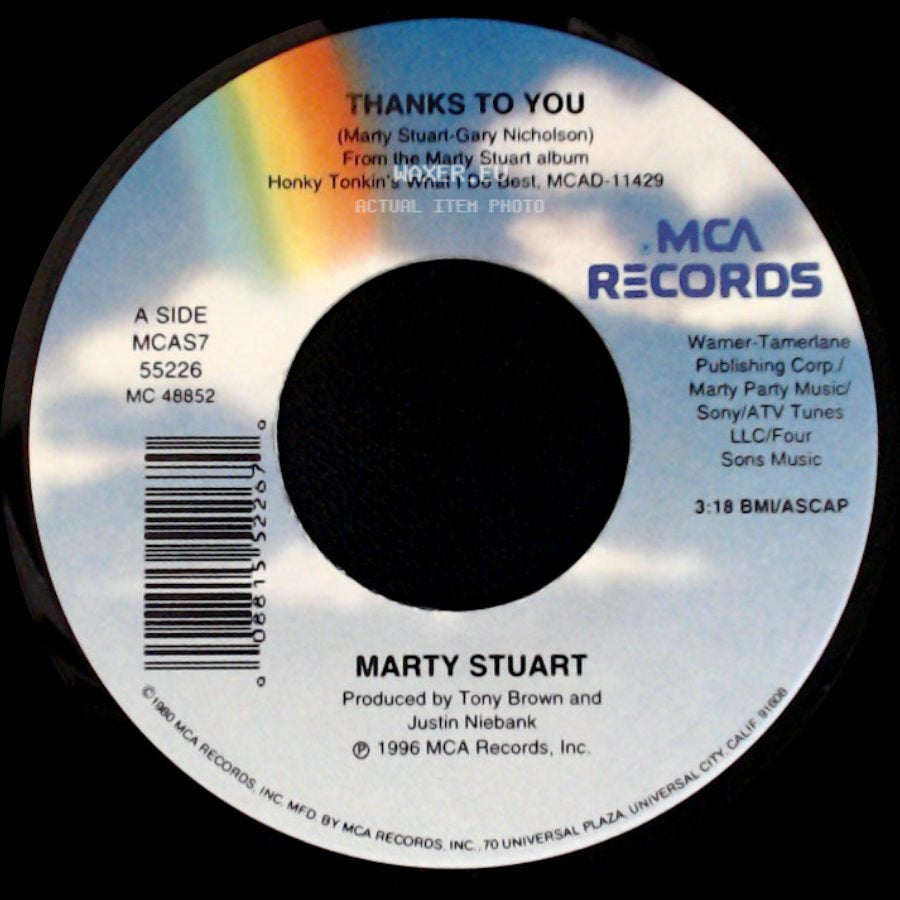 Marty Stuart - Thanks To You / Country Girls side A