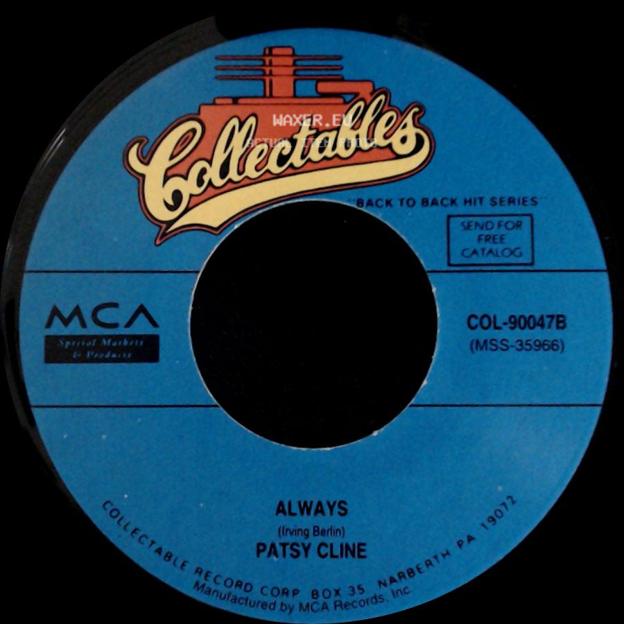 Patsy Cline - Sweet Dreams / Always side B