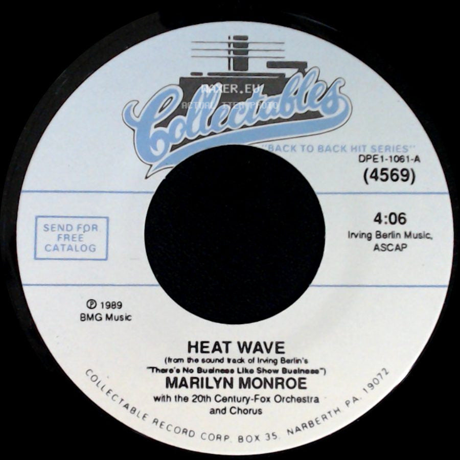 Marilyn Monroe - Heat Wave / River Of No Return side A