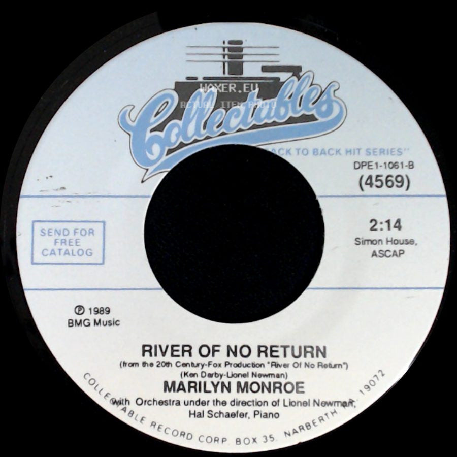 Marilyn Monroe - Heat Wave / River Of No Return side B