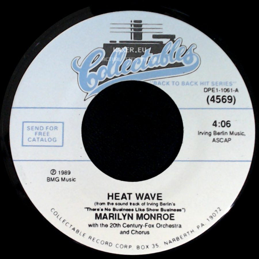 Marilyn Monroe - Heat Wave / River Of No Return side A