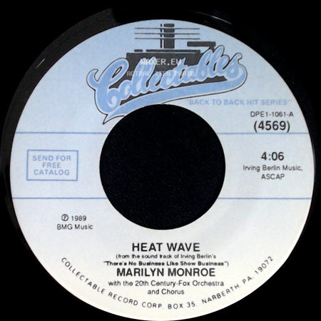 Marilyn Monroe - Heat Wave / River Of No Return side A