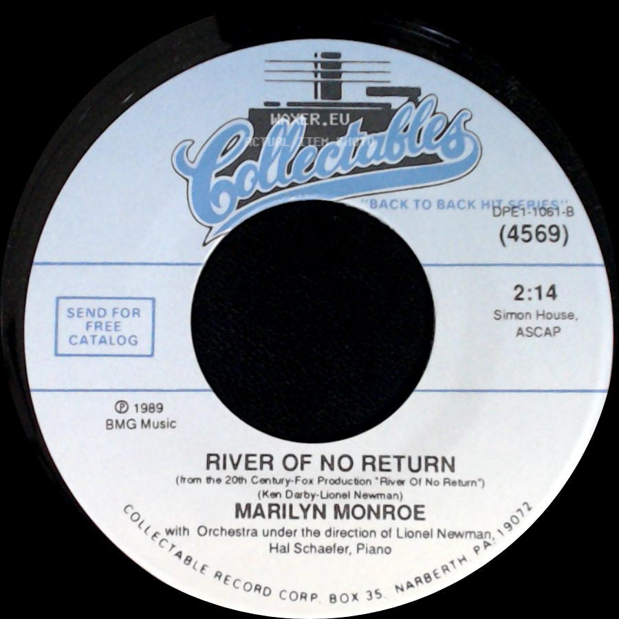 Marilyn Monroe - Heat Wave / River Of No Return side B