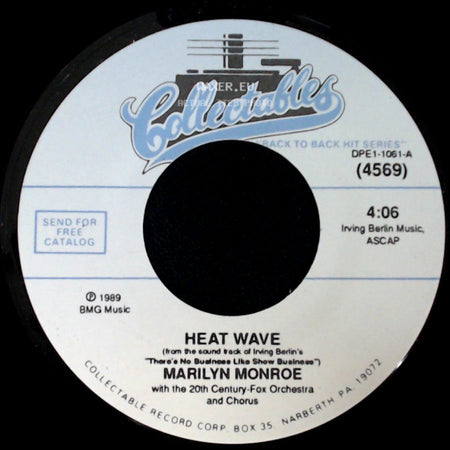Marilyn Monroe - Heat Wave / River Of No Return side A