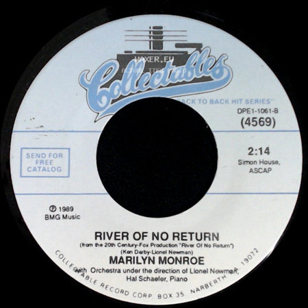 Marilyn Monroe - Heat Wave / River Of No Return side B
