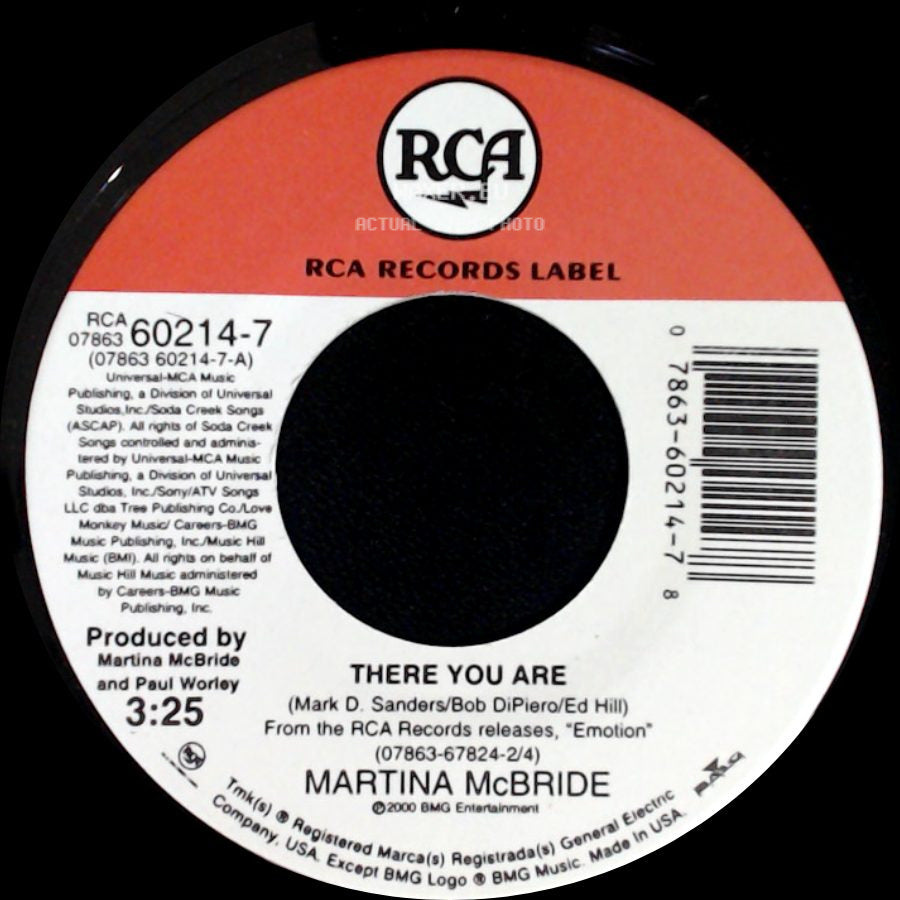 Martina Mcbride - There You Are / Do What You Do side A