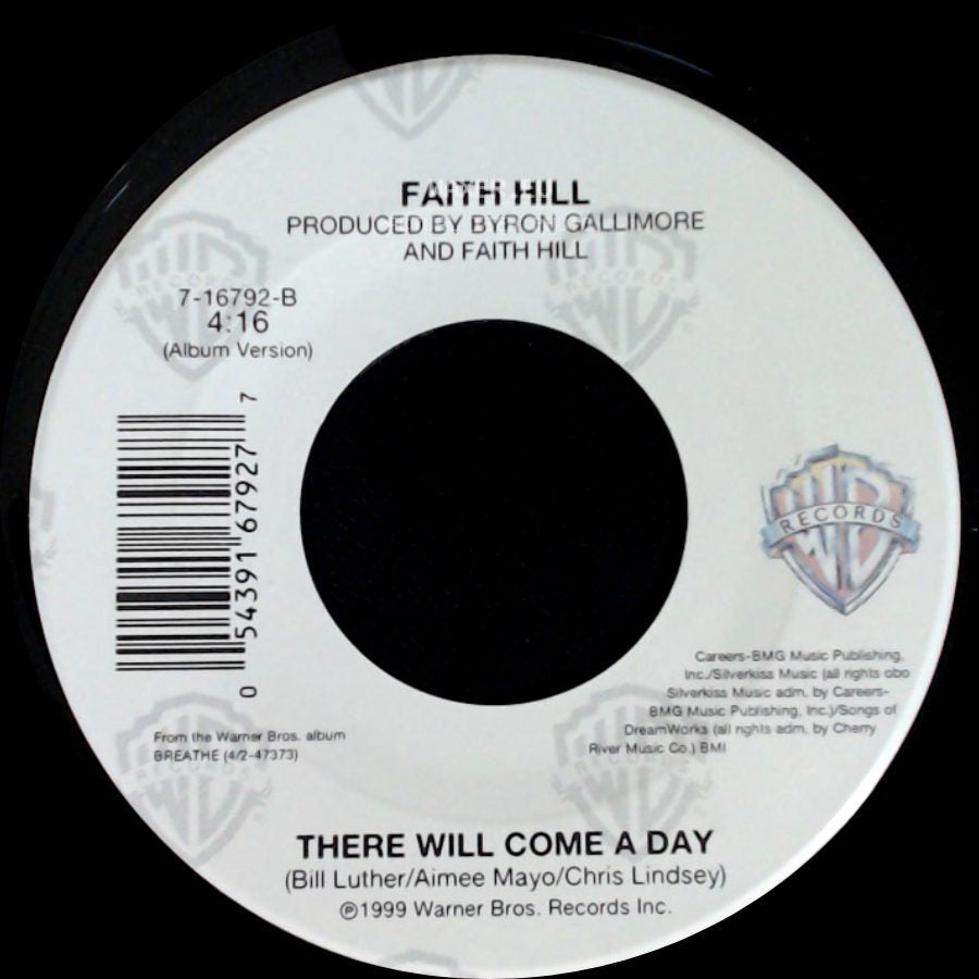Faith Hill With Tim Mcgraw / Faith Hill - Let's Make Love / There Will Come A Day side B