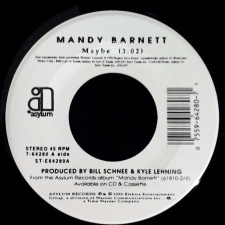 Mandy Barnett - Maybe (3:02) / Wayfaring Stranger (4:02) side A