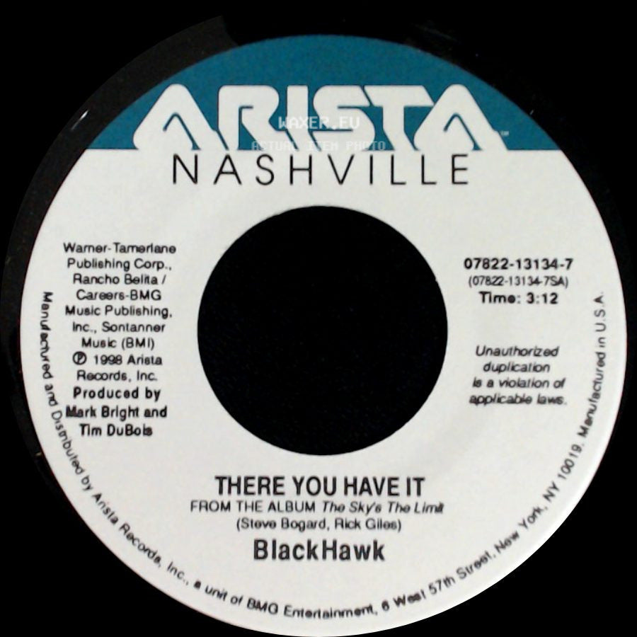 Blackhawk - When I Find It, I'll Know It / There You Have It side B