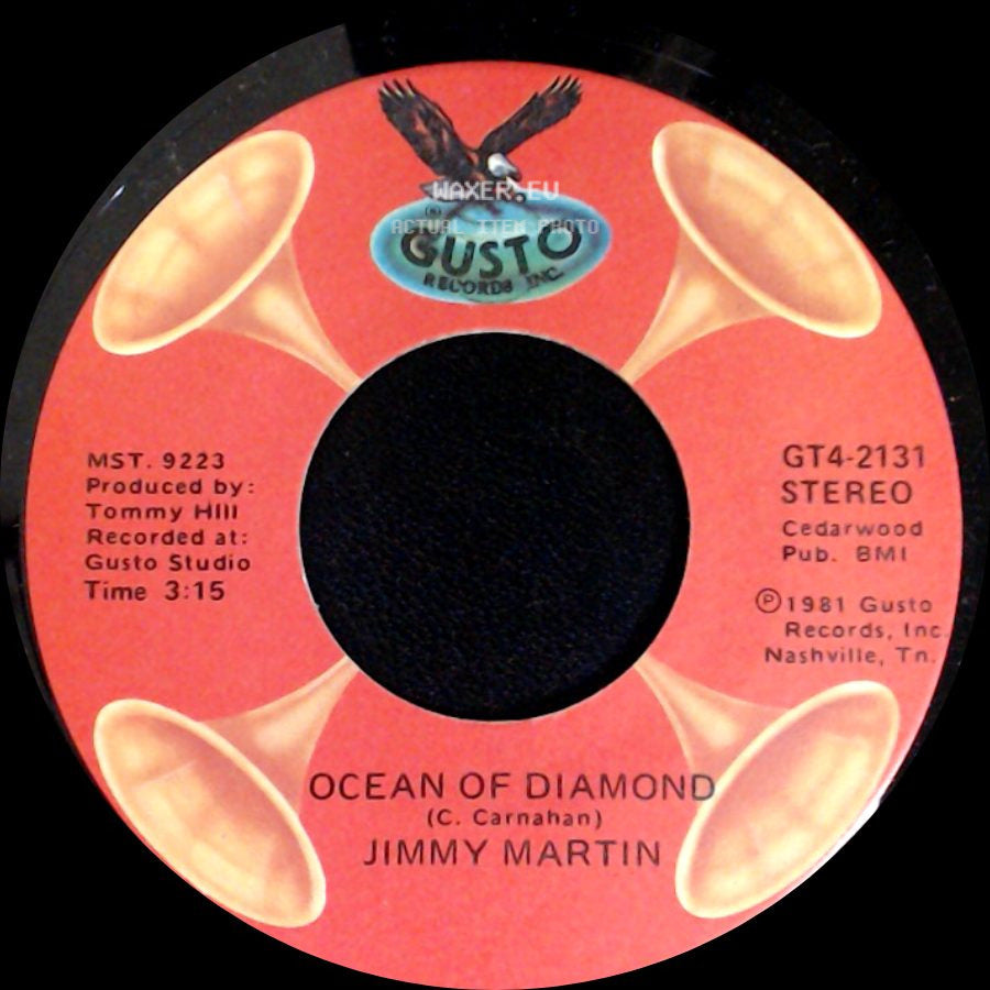 Jimmy Martin - Sunny Side Of The Mountain / Ocean Of Diamond side B