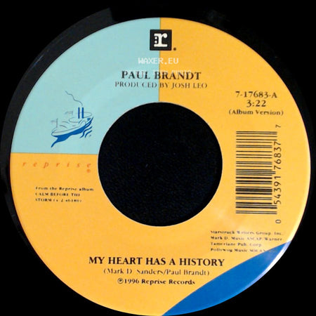 Paul Brandt - My Heart Has A History / Calm Before The Storm side A
