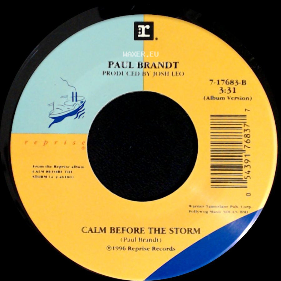 Paul Brandt - My Heart Has A History / Calm Before The Storm side B