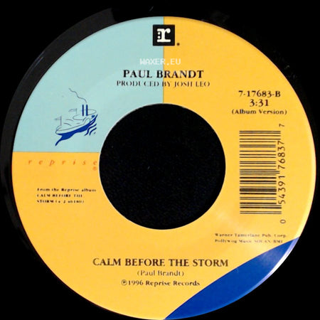 Paul Brandt - My Heart Has A History / Calm Before The Storm side B
