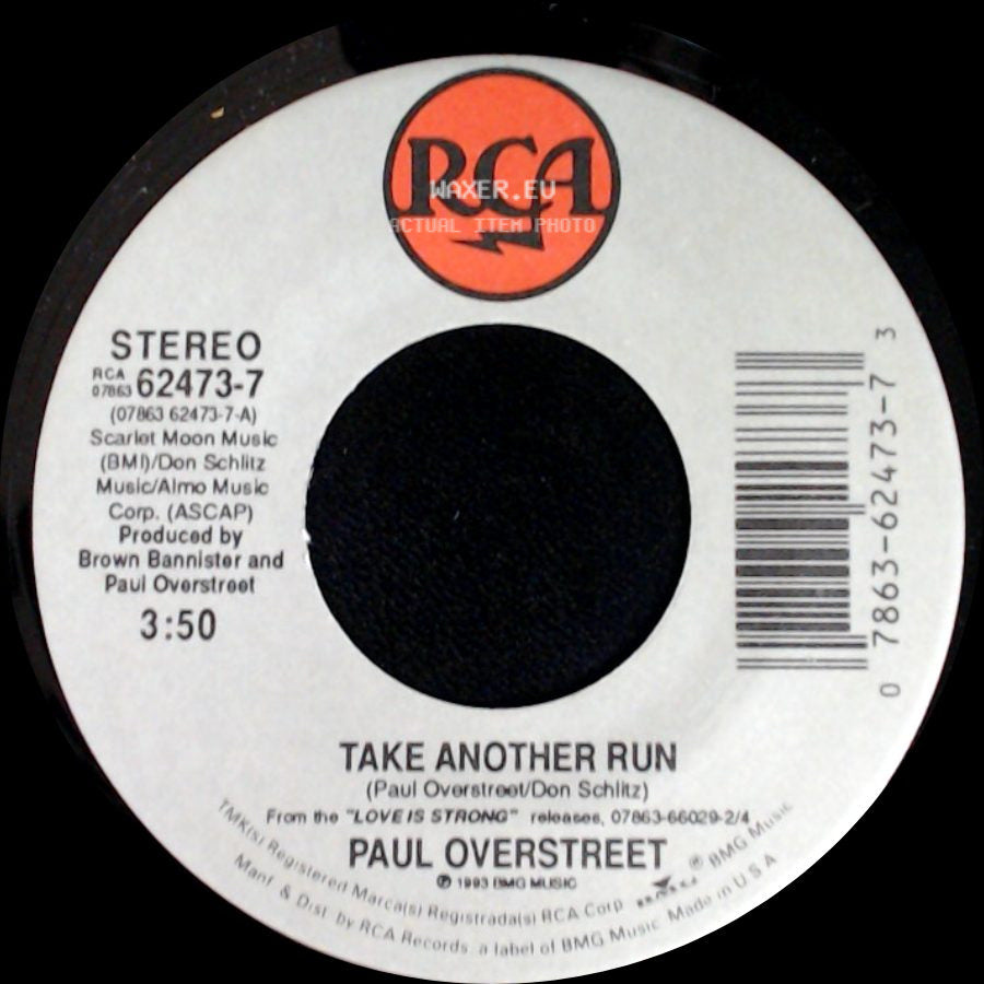 Paul Overstreet - Take Another Run / Take Some Action side A