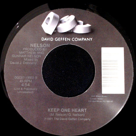 Nelson - More Than Ever / Keep One Heart side B