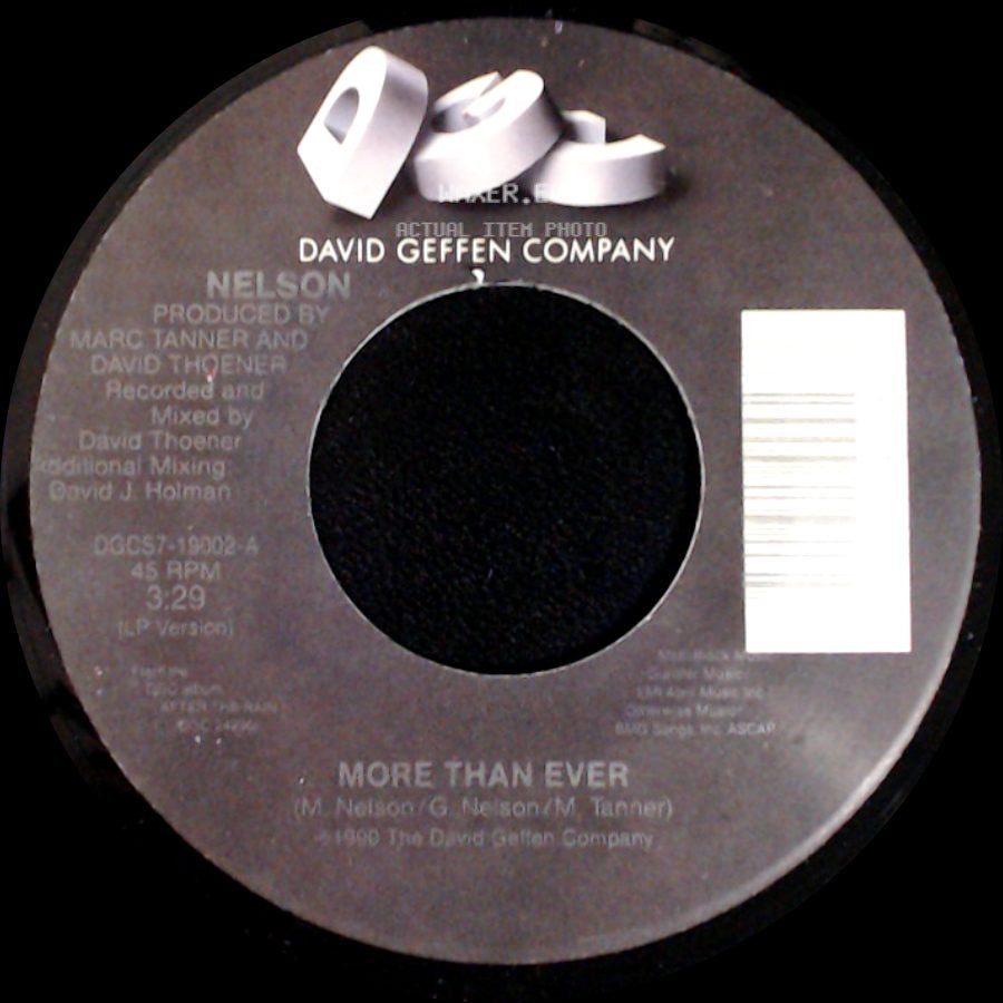 Nelson - More Than Ever / Keep One Heart side A