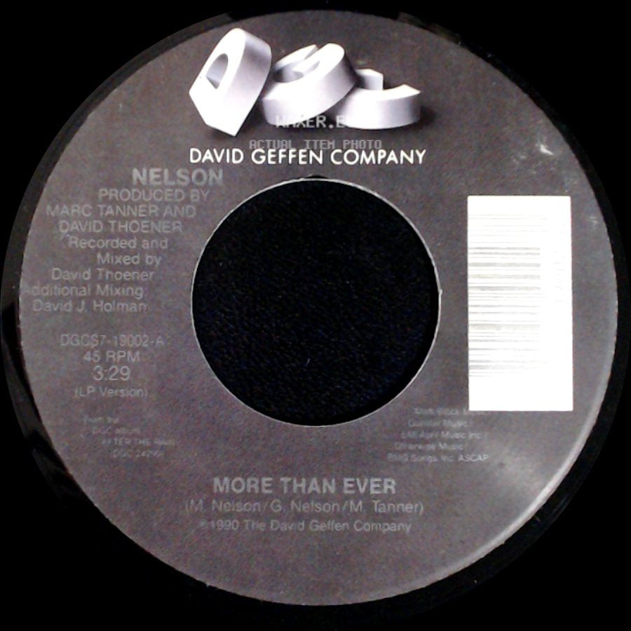 Nelson - More Than Ever / Keep One Heart side A