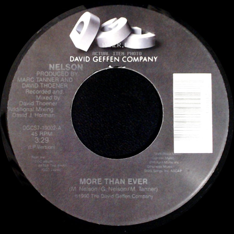 Nelson - More Than Ever / Keep One Heart side A