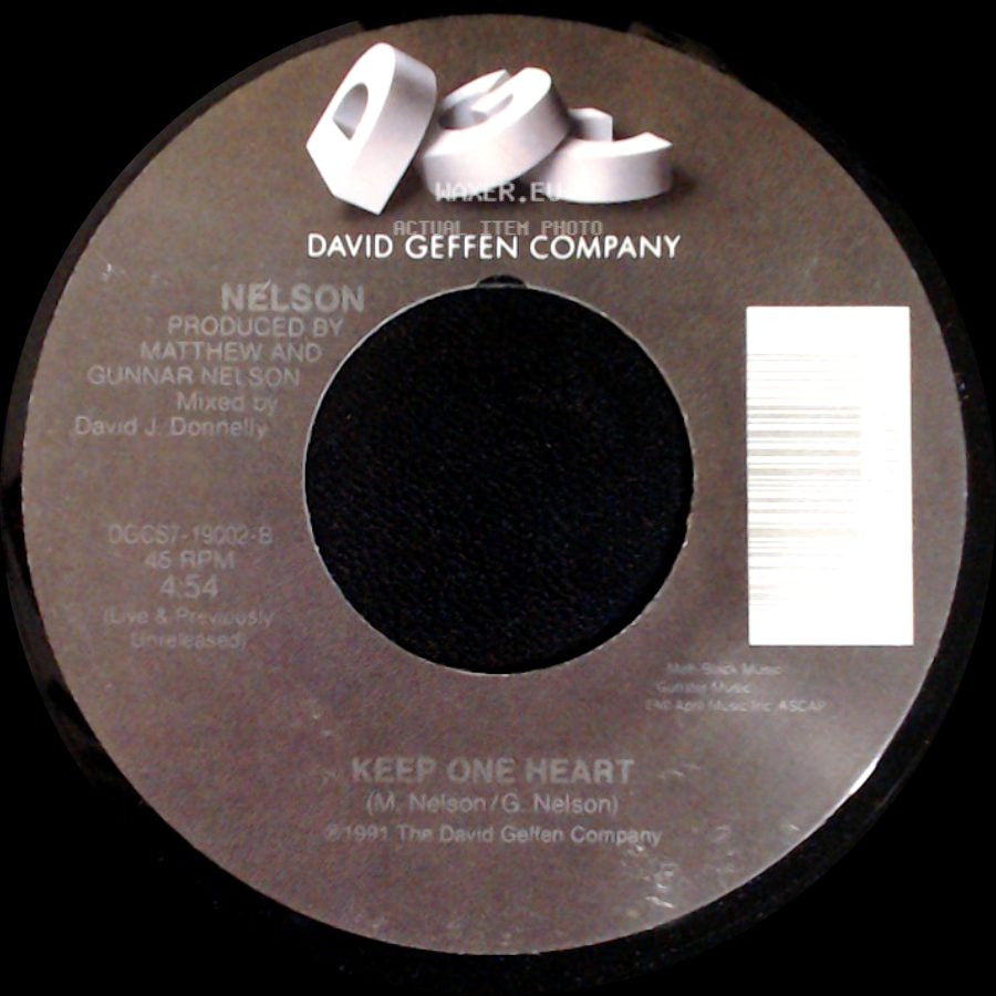 Nelson - More Than Ever / Keep One Heart side B