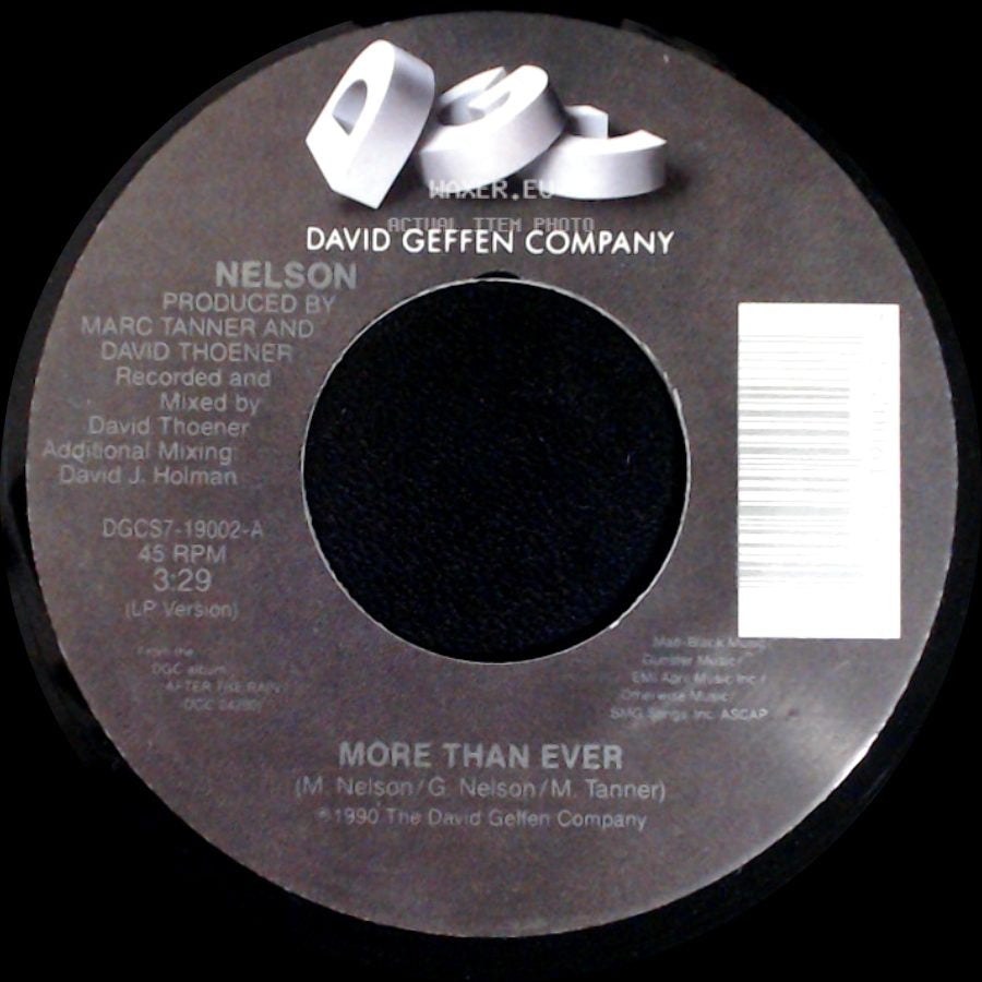 Nelson - More Than Ever / Keep One Heart side A