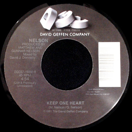 Nelson - More Than Ever / Keep One Heart side B