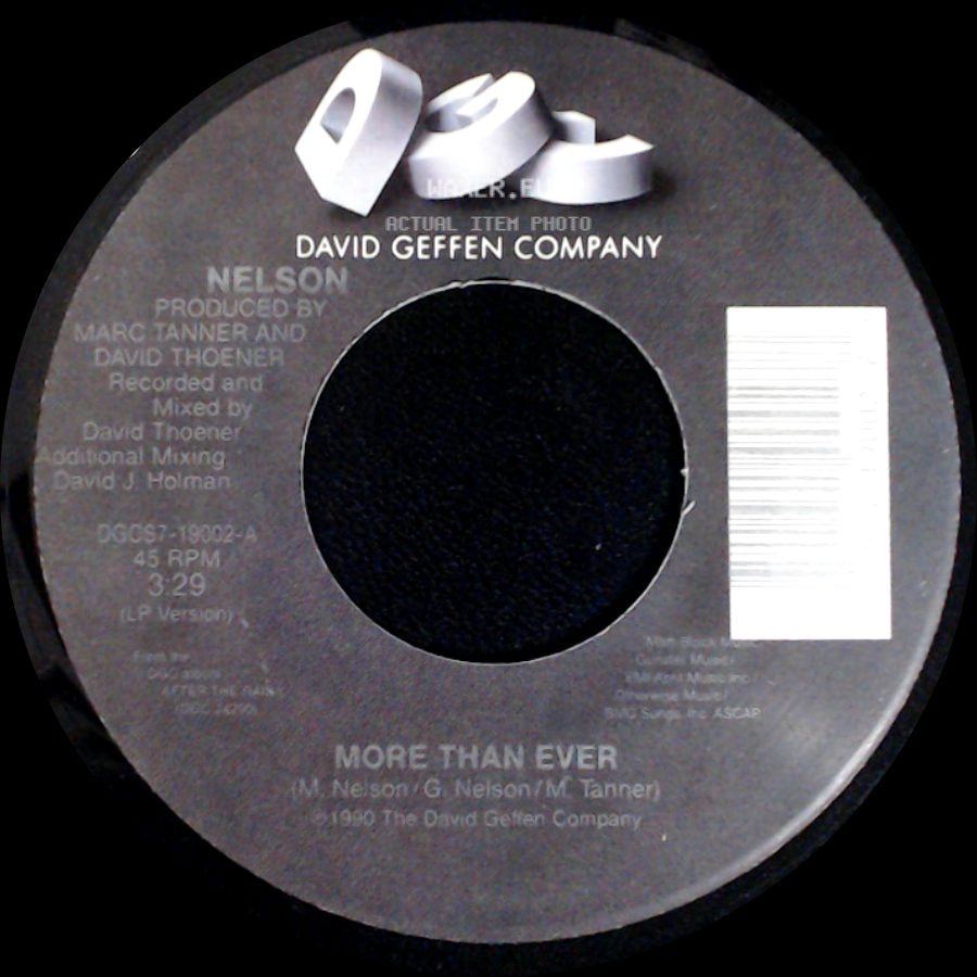 Nelson - More Than Ever / Keep One Heart side A