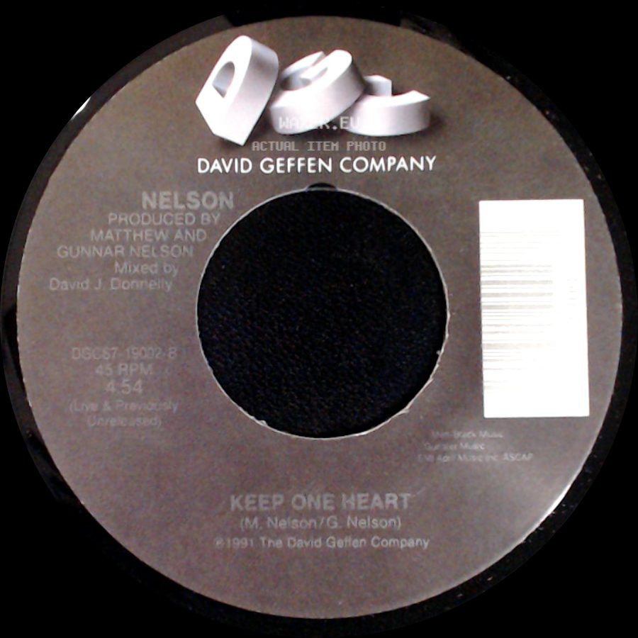 Nelson - More Than Ever / Keep One Heart side B