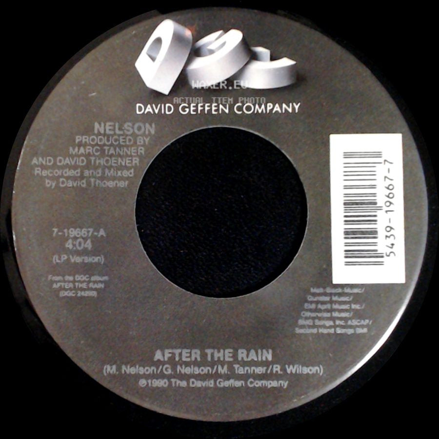 Nelson - After The Rain / Fill You Up side A