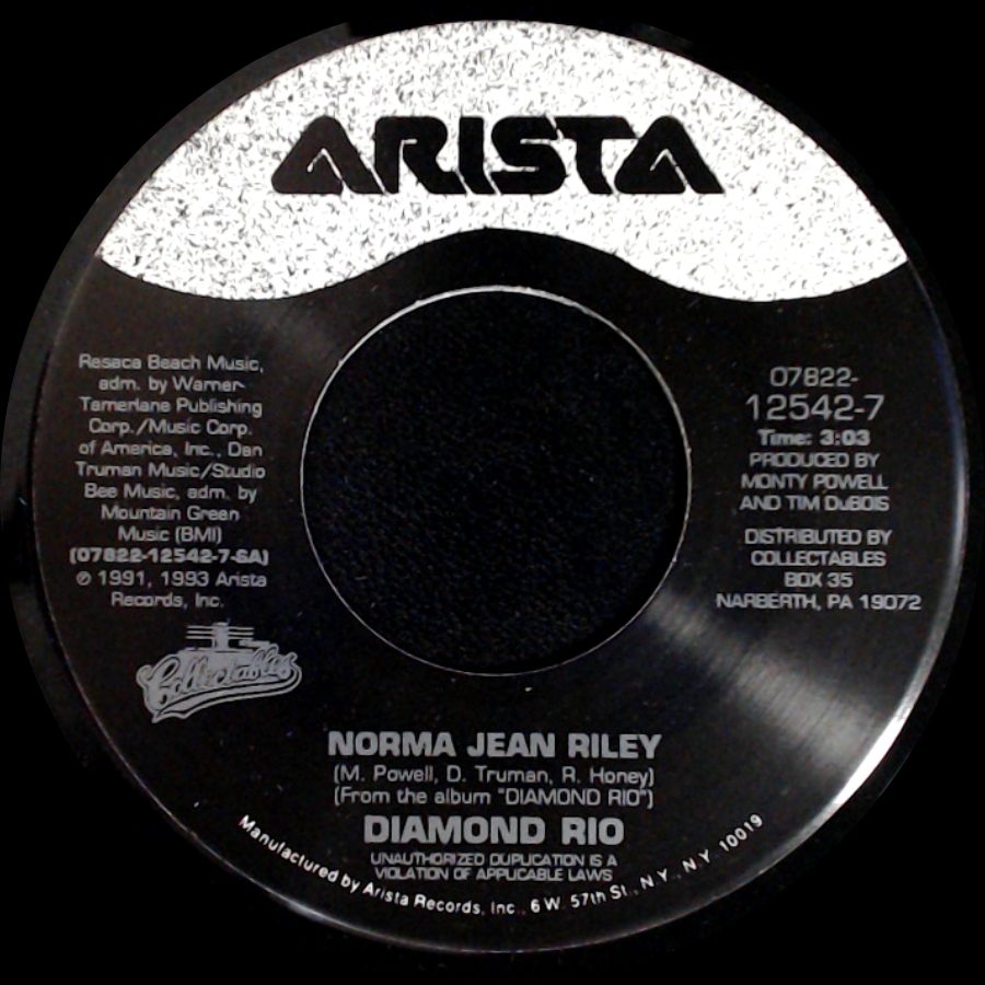 Norma Jean Riley / Diamond Rio - Diamond Rio / Mirror Mirror side A