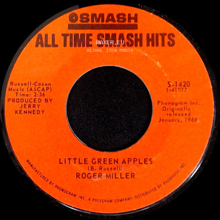 Charlie Rich / Roger Miller - Mohair Sam / Little Green Apples side B