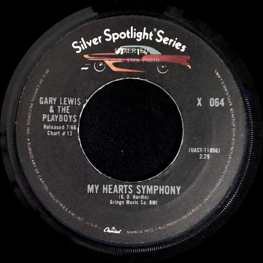 Gary Lewis & The Playboys - This Diamond Ring / My Hearts Symphony side B