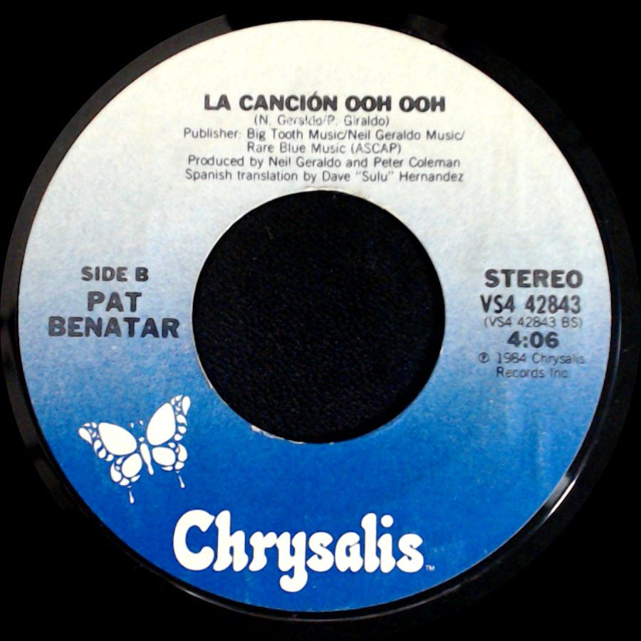 Pat Benatar - Ooh Ooh Song / La Canción Ooh Ooh side B