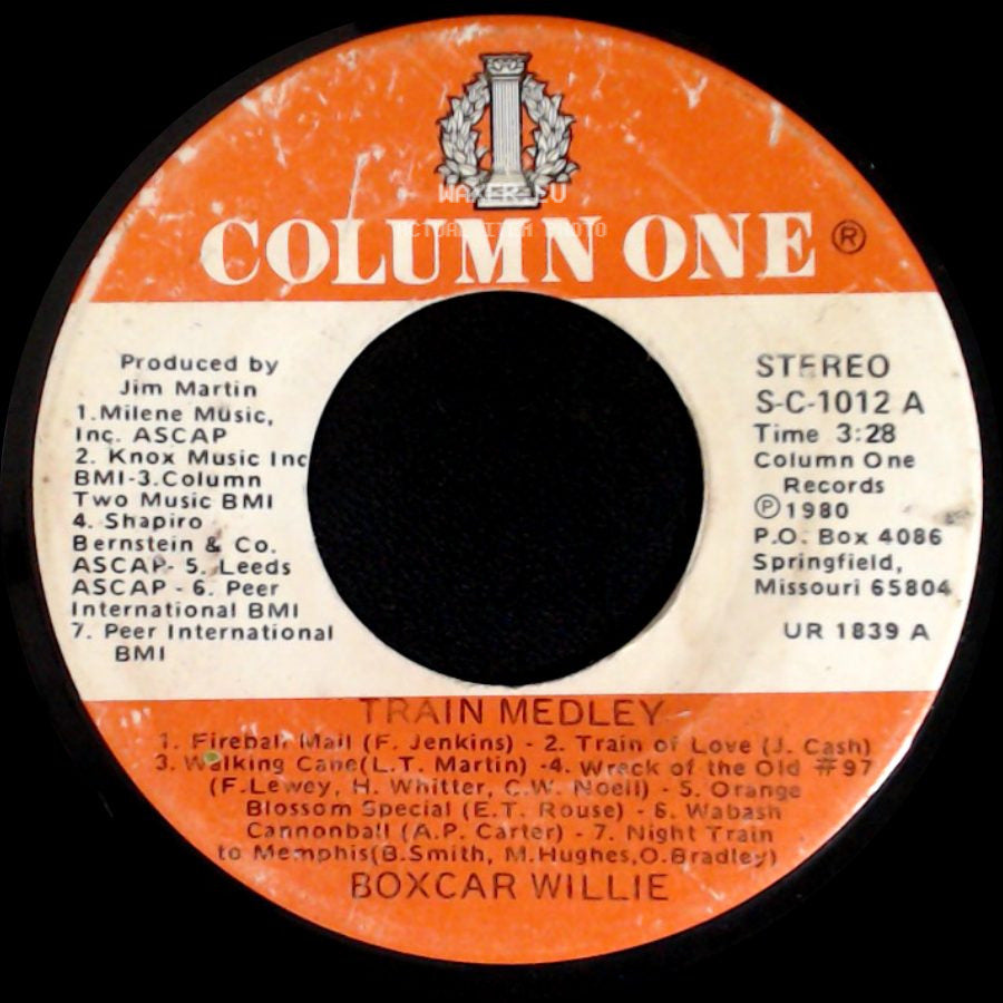 Boxcar Willie - Train Medley / Lonesome Hobo side A