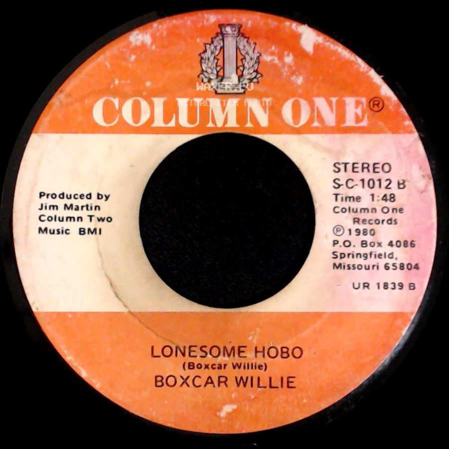 Boxcar Willie - Train Medley / Lonesome Hobo side B