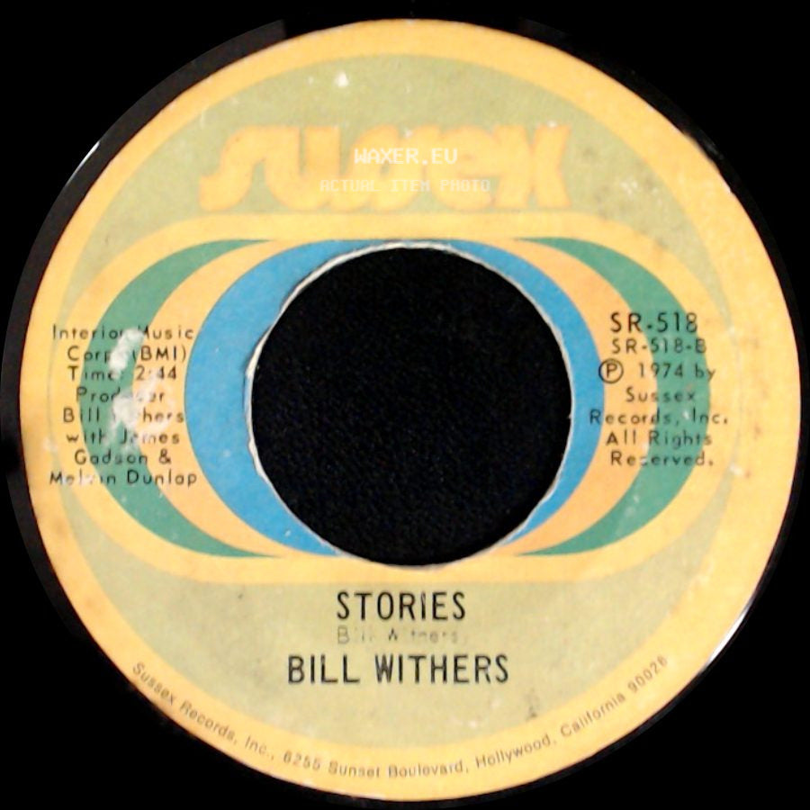 Bill Withers - You / Stories side B