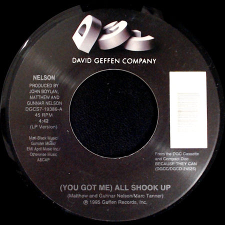 Nelson - (You Got Me) All Shook Up / After The Rain '95 side A