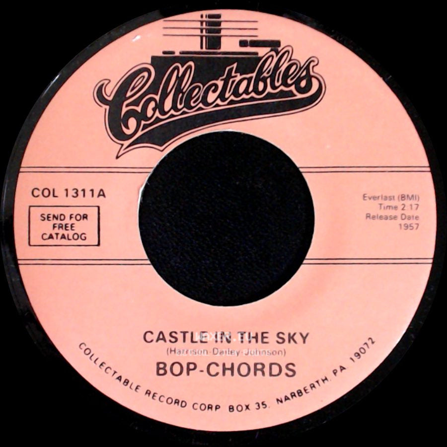 Bop-Chords - Castle In The Sky / My Darling To You side A