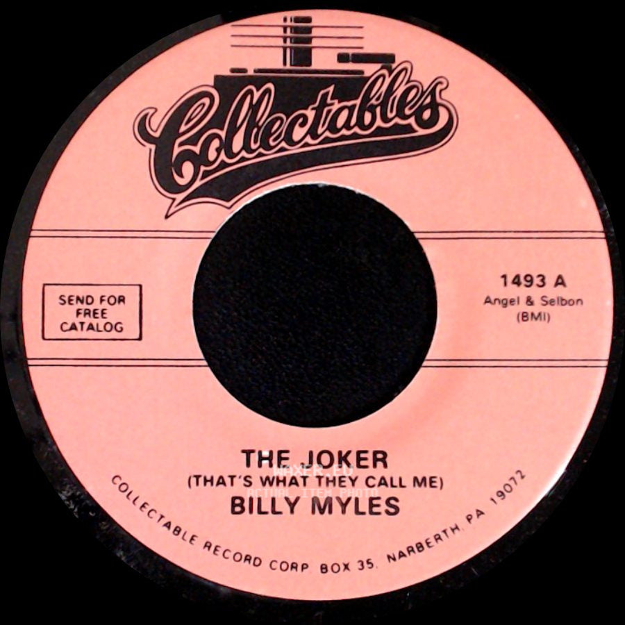 Billy Myles - The Joker (That's What They Call Me) / Honey Bee side A