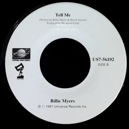 Billie Myers - Kiss The Rain / Tell Me side B