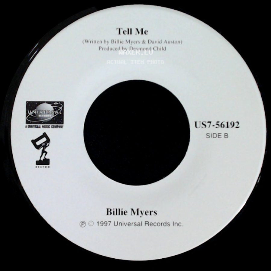 Billie Myers - Kiss The Rain / Tell Me side B