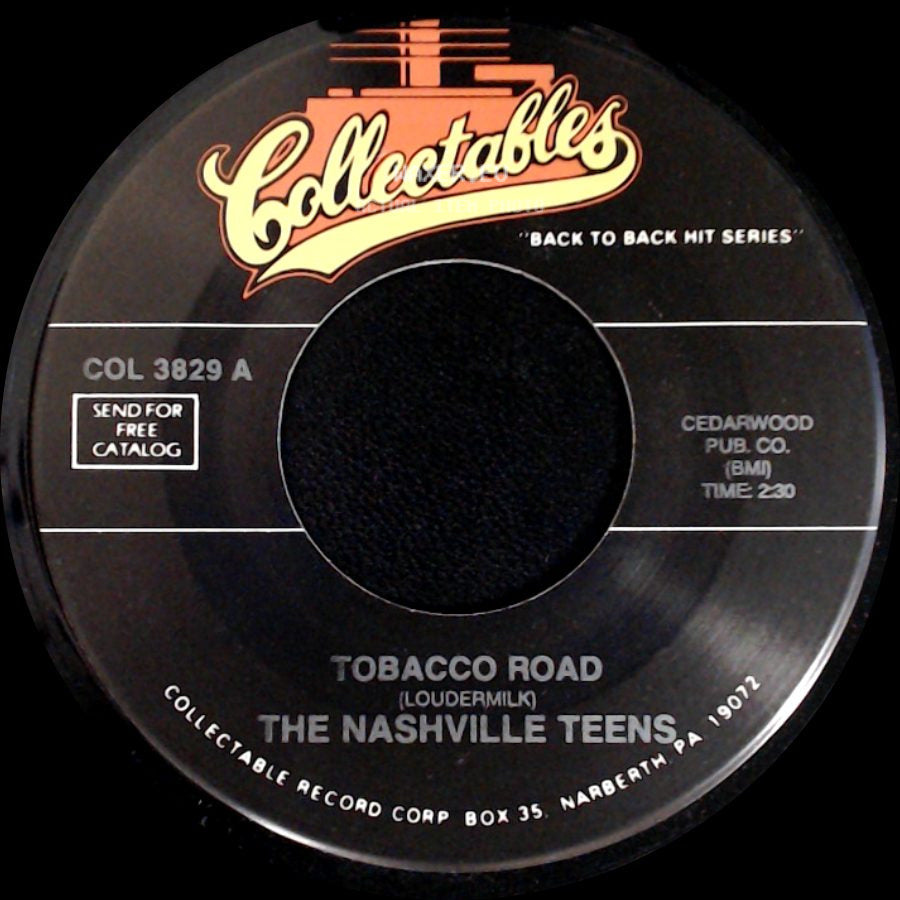 The Nashville Teens / The Troggs - Tobacco Road / A Girl Like You side A