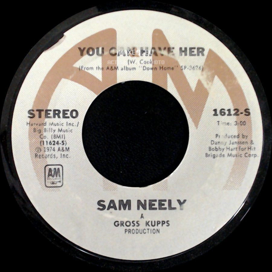 Sam Neely - You Can Have Her / It's A Fine Morning side A